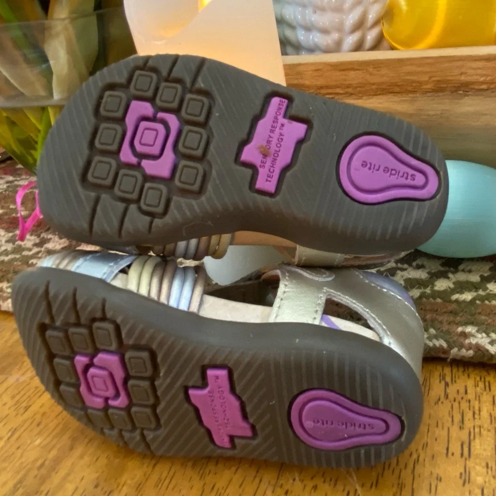 Baby Stride Rite Leather Sandals - Picture 6 of 7